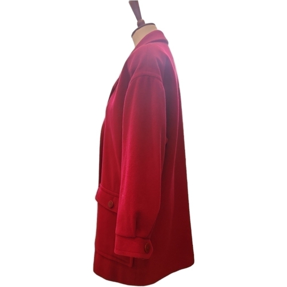 Pendleton Car Coat Red Wool - Picture 2 of 11